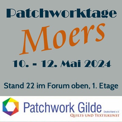 Ausstellungs Logos Patchworktage Moers 2024 N